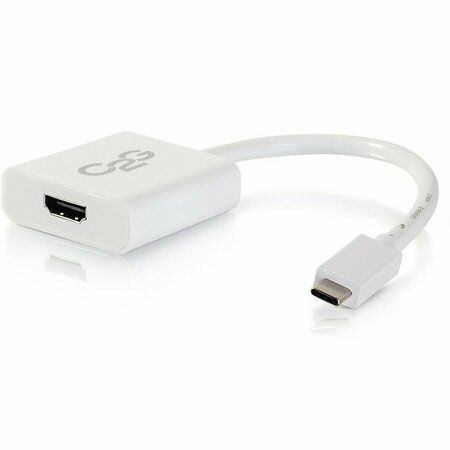 C2G 3.1 USB C to HDMI AV Adpt Wht 29475CTG